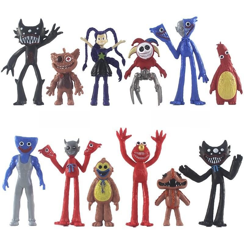 Set di Figure da Collezione in PVC di Poppy Playtime Per Fan del Gioco con Confezione Multitaglia