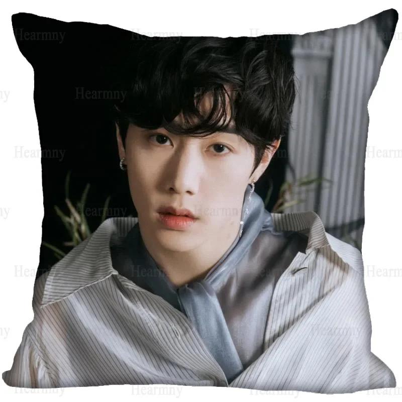 New KPOP GOT7 Pillow Case For Home Decorative Pillows Cover Invisible Zippered Throw PillowCases 45X45cm 0512