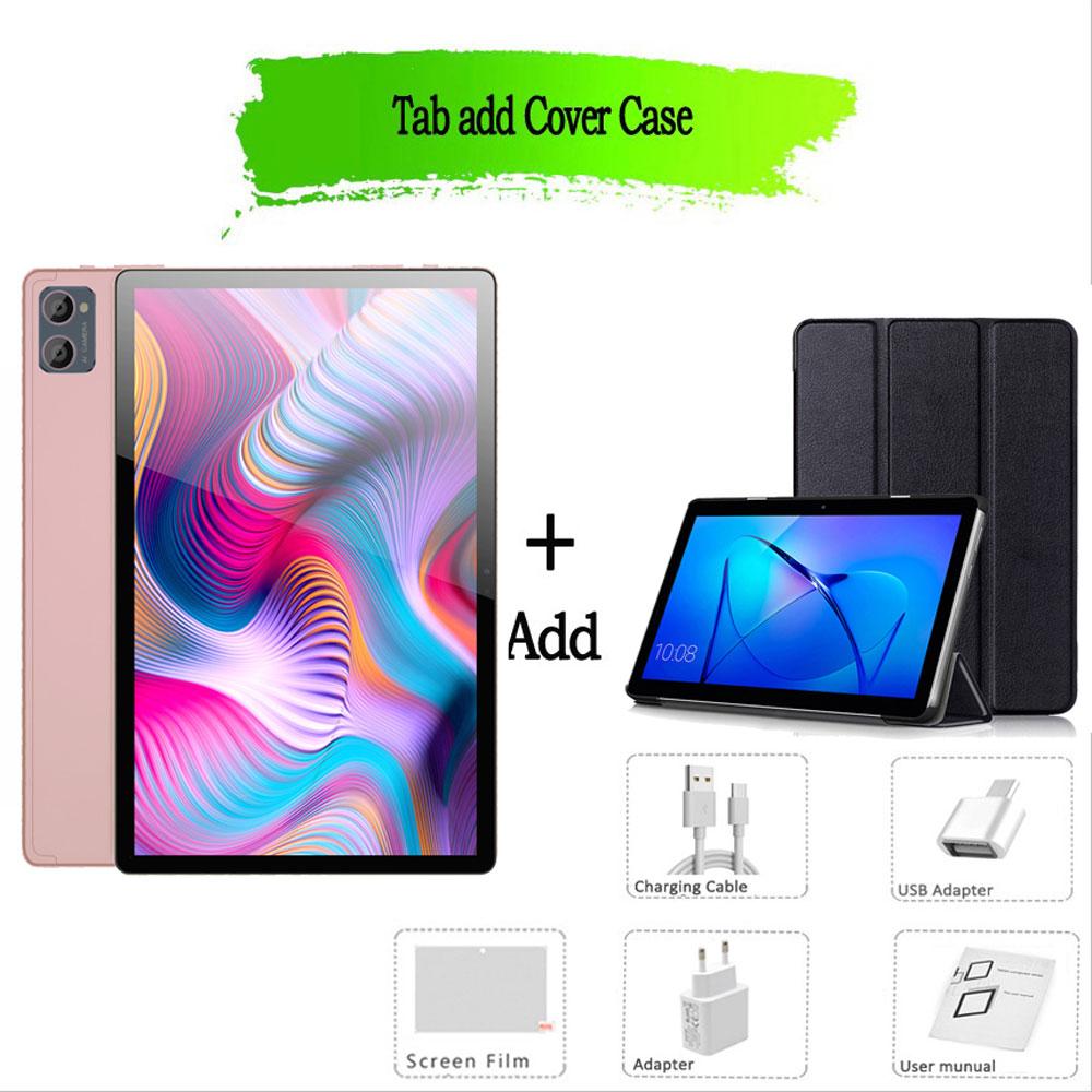 

BDF 10.1-дюймовый планшет Y7 на Android 13, 8 ГБ ОЗУ, 256 ГБ ПЗУ, сеть 4G, сеть 3G 4G Lte с SIM-картой, 8000 мАч Tab add Cover золотой