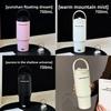Water Cup Handle Lilang Double Walled Vacuum Thermos With Reusable Straw For Outdoor Use