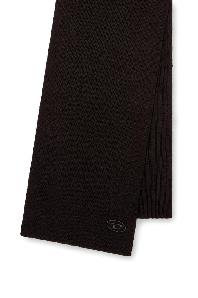 DIESEL Scarf Half Cardigan Stitch SCARF A051650DAOB UNI Black 9XX (Diesel) Men's K-CODER (Free Size)