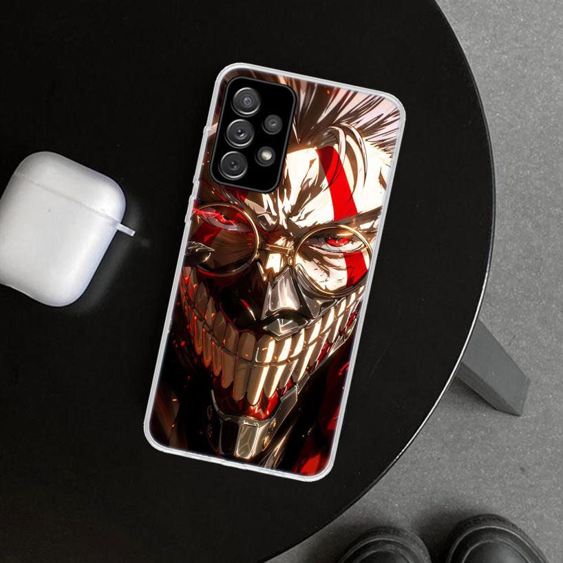 Anime D-Dandadans Okarun Phone Case Cover for Samsung Galaxy A12 A22 A32 A52 A72 A02S A51 A50S A31 A20S A10S Note 20 Ultra 10 Pl