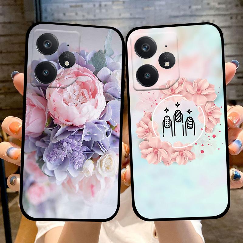 For Realme Neo 7 Case RMX5060 Color Painted Shockproof Soft Silicone Protective Fundas Coque For Oppo Realme Neo7 5G Phone Cover