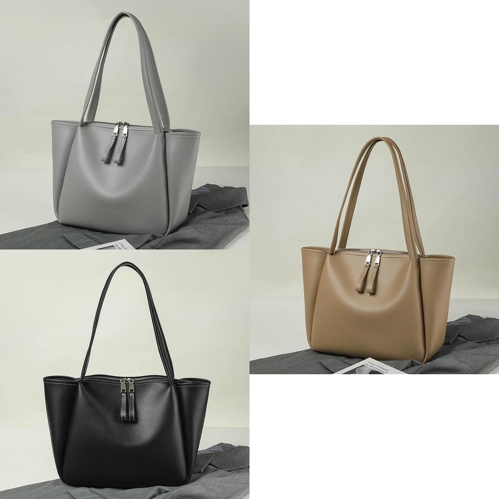 2023 New Fashion Women's Tote Bag Large Capacity Cross-border Soft Leather Shoulder Bag Street Style