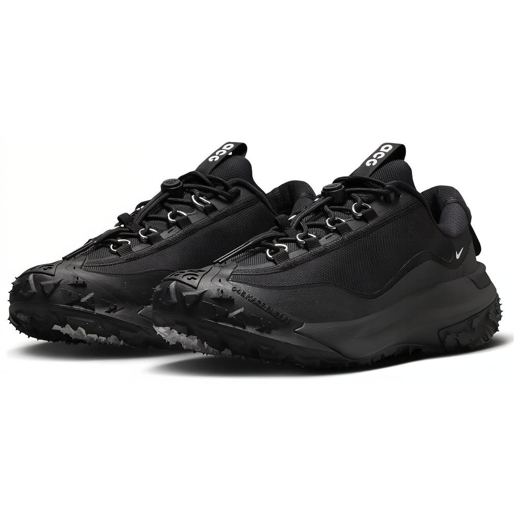 New Nike Acg Mountain Fly 2 Low Comme Des Garcons Homme Plus Black FZ3311-001