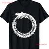 NEW LIMITED Ouroboros Snake Eating Tail Ancient Idea Premium T Shirt S 3XL Vintage Washed Stretched Top For Everyday Wear