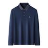 Polo a Maniche Lunghe da Uomo MONTAGUT con Collo Jacquard in Misto Lana