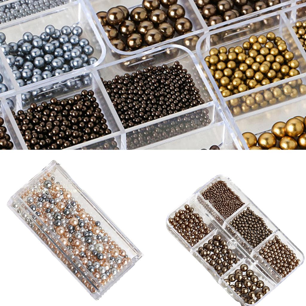 Elegant Nail Art Rhinestones Artificial Pearls Nails Decoration for Clothing Shoes Hats and Nails