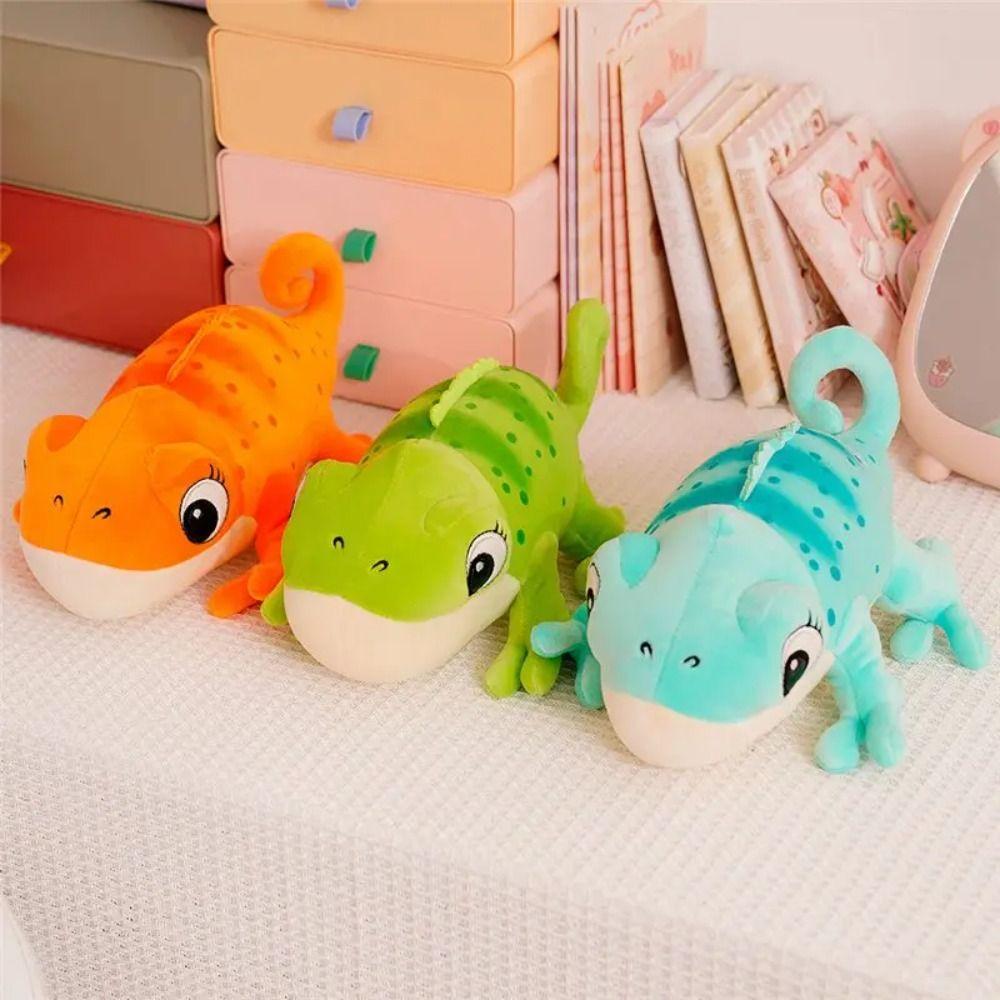 Big Eyes Plush Lizard Doll Simulation Plush Lizard Toys Kid Toy   Christmas Gifts