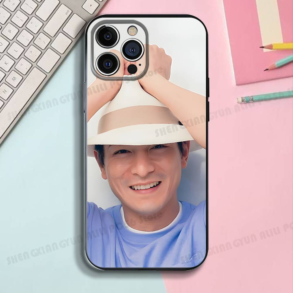 

Gentleman Liu Dehua Silicone Soft Phone Case For IPhone17 16 15 14 13 12 11 Pro Max Plus X XR SE Cover iPhone14