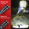 NEW 36 Cores XHP50 8000LM Rechargeable LED Flashlights Super Bright Flashlight Torch Powerful Lantern Camping Torch 26650
