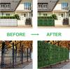 50x300 Artificial Faux Ivy Leaf Privacy Fence Panel Screen Wall Hedge Home Decor