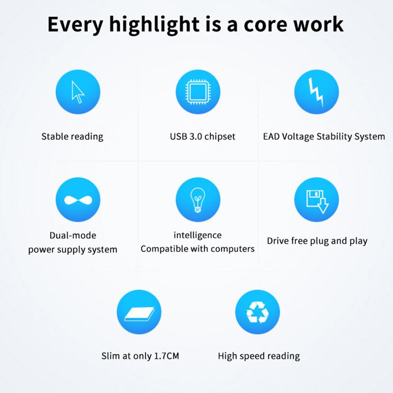 Typec+USB 3.0 Externes Blu-Ray-Laufwerk CD24X High-Speed-Laufwerk Werkzeuge Und Brennschreiber-Adapter DVD CD Extern Multifunktion A3Y9