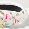 Women's Fashion Headwear Versatiles Knotted Hair Band Vintage Styles Headbands for Valentine's Day
