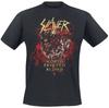 2k Summer Slayer Graphic Cotton Band Shirt Unisex Summer Short Sleeve Fashion Brand Tee  Oversized Unisex Shirt Cotton Y2k Short