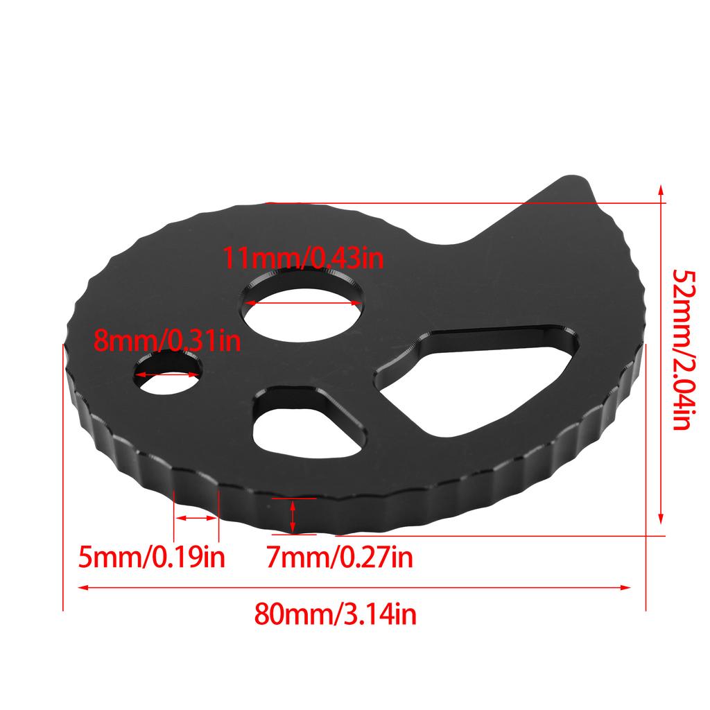 For Yamaha Motorcycle CNC Chain Adjuster Regulator For YAMAHA TTR TW XT XTZ WR DT 200 225 250 600 125RE 125R 225E 250R 250Z 600E