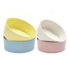 Anti-slip Cat Food Bowl Candy Color Dog Water Feeder Imitation Ceramics Cat Bowl  For Dogs Cats