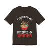 Powered By Ramen Anime Tee Cute Ramen Bowl Noodles Shirt Otaku Graphic