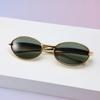 New sardines, glasses legs, sunglasses, European and American high-end fashion polarized glasses, oval sunglasses
