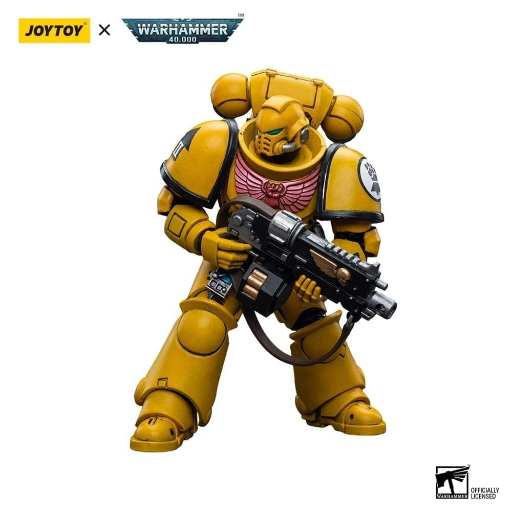 Joy Toy Warhammer 40k Imperial Fist Intercessor Figure 1/18 12cm