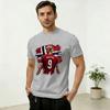 Harajuku T Shirt Summer Haaland Football Number 9 FanArt Fashion T Shirts Cotton Tshirt for Unisex Y2K Pattern Short Sleeve Tees