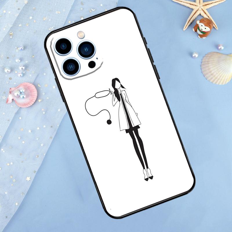 

Medical Doctor Nurse Case For iPhone 17 Pro Max 16 15 14 13 12 11 Pro Max Plus 12 13 Mini 16e 17 Air Back Cover iPhone 17 Air