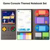Game Console-Themed Notepad Set With Rich And Unique Designs, Self-Adhesive Sticky Notes, And Reusable Memo Pads.