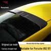 Porsche 992 911 Carbon Fiber Rear Roof Spoiler and Deflector