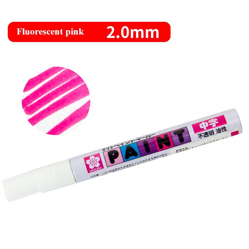 Marker permanentny do szkła/stali/gumy/drewna/plastiku/ubrań Pisak rozjaśniający Graffiti Tłuszczowy marker Marcador Caneta Artykuły piśmiennicze