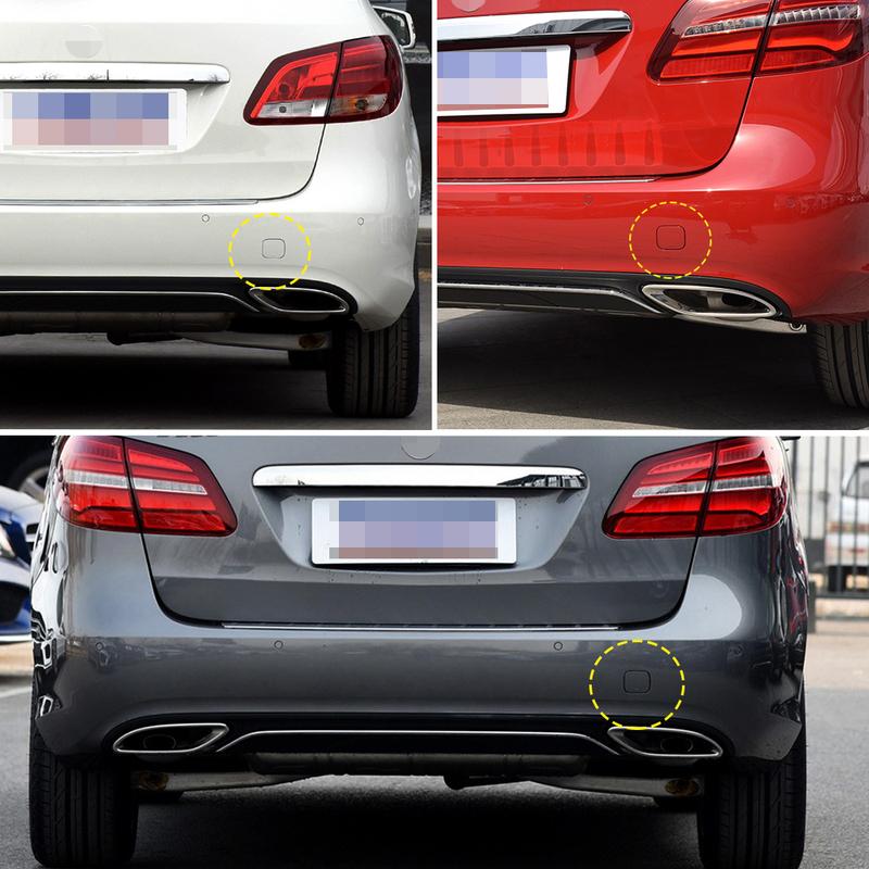 For Mercedes W246 Car Rear Bumper Tow Hook Cover Cap Black For Benz B Class B180 B200 B220 B260 2014- 2468851422