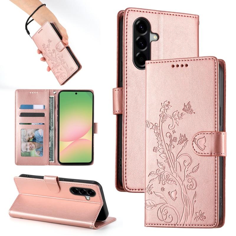 Leather Wallet Card Phone Case For Samsung Galaxy A17 A56 A36 A26 A16 A55 A35 A25 A15 A54 A34 A14 A53 A33 A23 A13 A52S A32 Cover