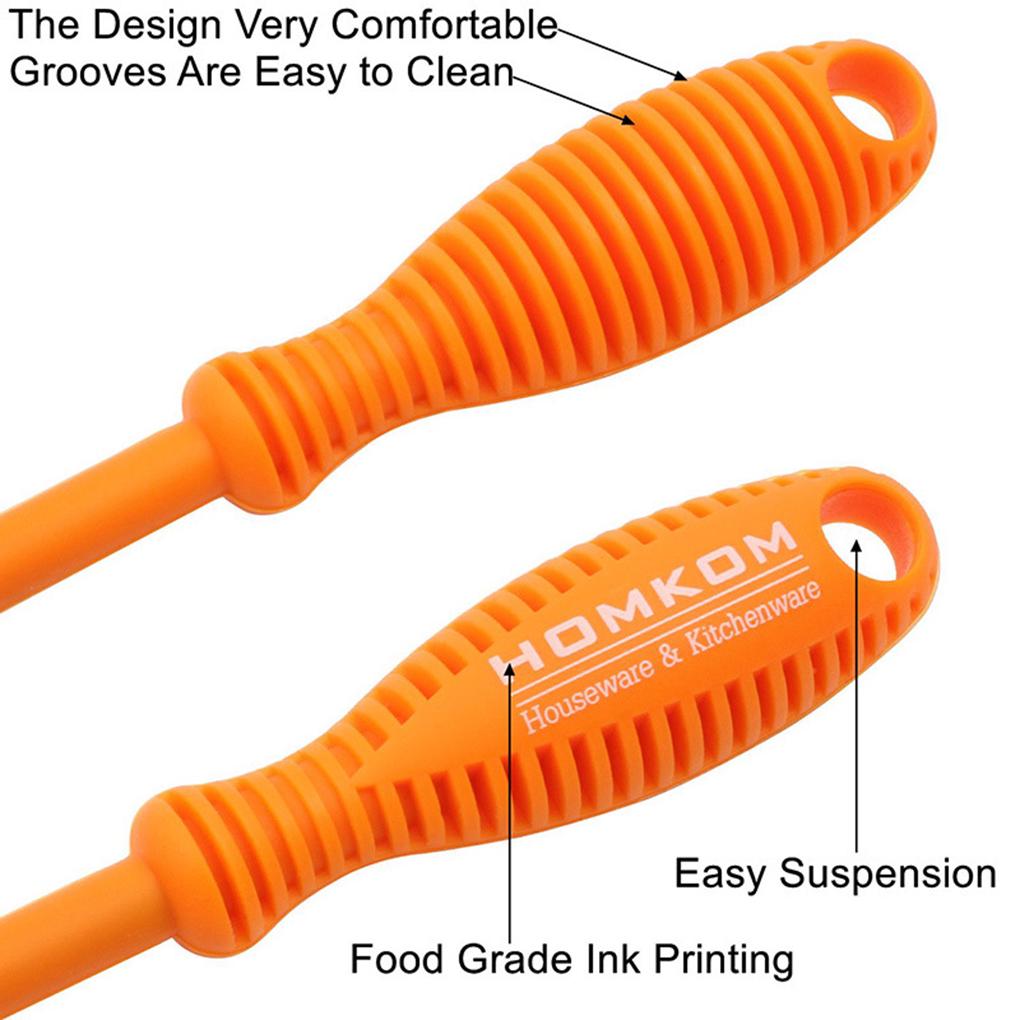 Silicone Bottle Brush Long Handle Water Bottle Cleaning Brush Vase Glassware Cup Brush Cleaner
