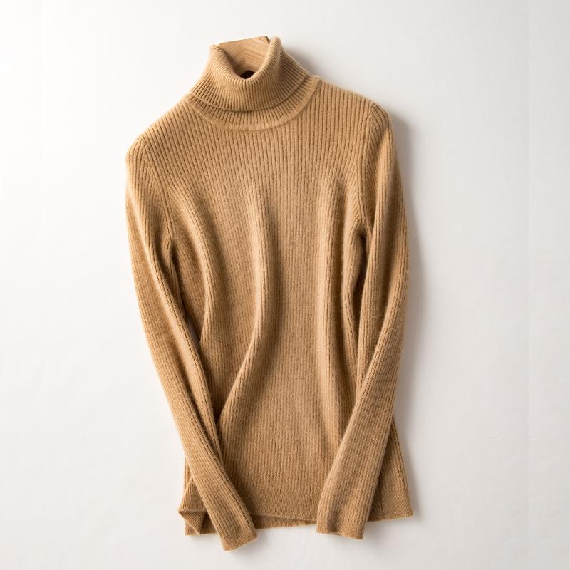 Women's Cashmere Sweater Qinghe Cashmere 100% Cashmere Women's Autumn and Winter Cashmere Sweater Soft and Warm