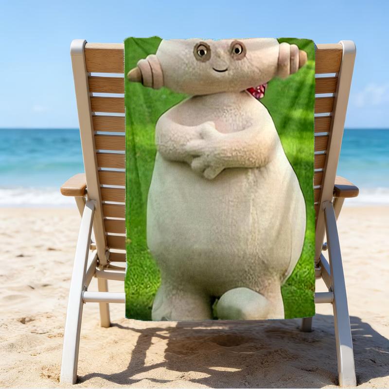 Ultra-Soft Beach Towel with In the Night Garden Theme,Ideal for Pool - Camping, Diving - Perfect Travel Essential, Vibrant Beach Towel.