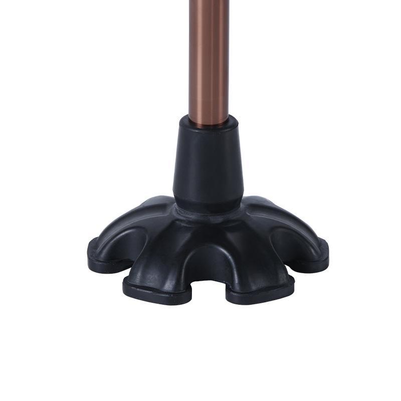 Ponteiras de Borracha para Muleta de Quatro Pontos (22MM, 16MM, 19MM) para Idosos