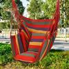 Hammock Chair Foldable Heavy Duty Lightweight Portable Handmade Cotton Weave Indoor Outdoor Garden Tree Hanging Swing Chair Seat