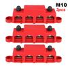 Caravan RV Power Distribution Block 4 Ways 48V 250A DC Bus Bar Electro Junction For Boat Truck Car Accessories M8 M10 Studs