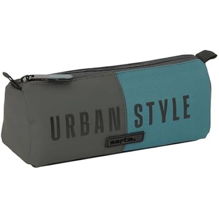 Trousse - SAFTA - Urban Style - Fermeture éclair - Compartiment pratique - Enfants scolaires
