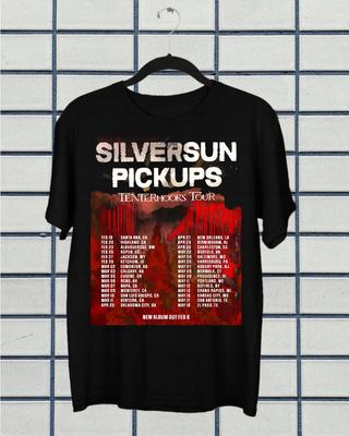 Silversun Pickups Tenterhooks Tour T-shirt Full Size S To 5XL Black MD1514 Unisex T-Shirt