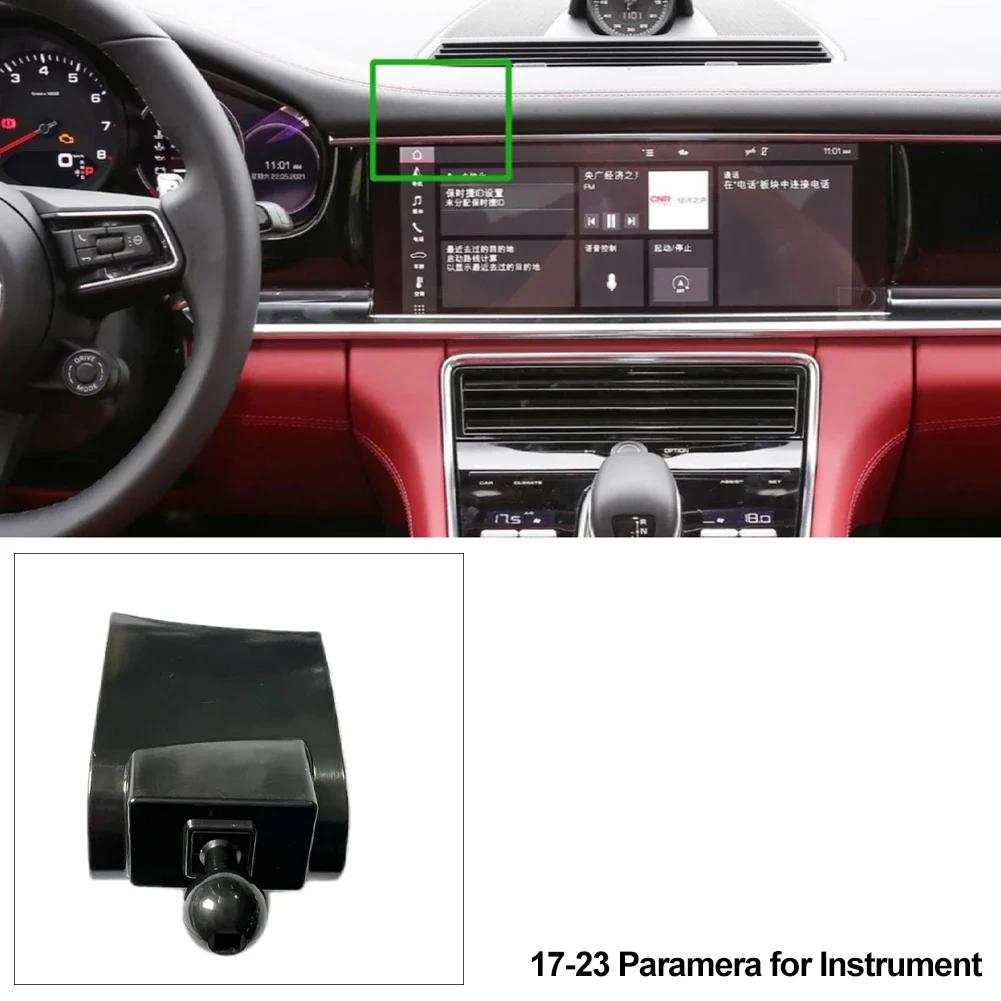 Car Phone Holder Auto Air Vent Stand Dashboard Mount Fixed Bracket Dedicated Base For Porsche 718 918 Macan Cayenne Panamera