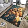 Underwater Two Sea Turtles Office Rug Chair Mat, Entryway Carpet, Suitable for Front Door, Bedroom, Living Room, Desk, Holiday Gift