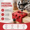 Clamp On Design Door Latch Mortise Tool Aluminum Alloy Mortise Template Kit  For Wood Doors