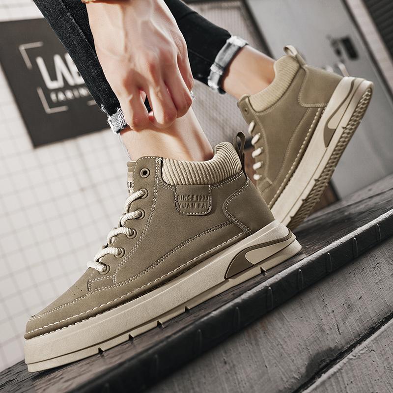 Neue Herren-Skateboardschuhe im klassischen Stil mit niedriger Spitze und dicker Sohle, bequeme Basketball-Sneakers mit weicher Sohle