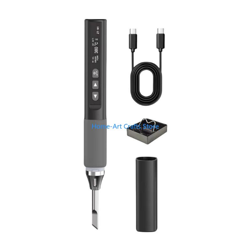

Y3NA Бездротовий паяльник USB-зарядка Портативний бездротовий паяльник Інструмент для ремонту Регульована температура 100-450℃