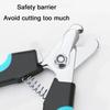 Non-slip Handle Cat Nail Clippers Stainless Steel Dog Nail Trimmers Clipper  Pet Cleaning