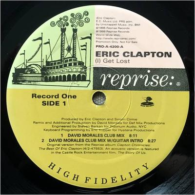 12inch Record ERIC CLAPTON - (I) Get Lost PROA4200 Reprise Records 1999 US Dance & Electronica Used