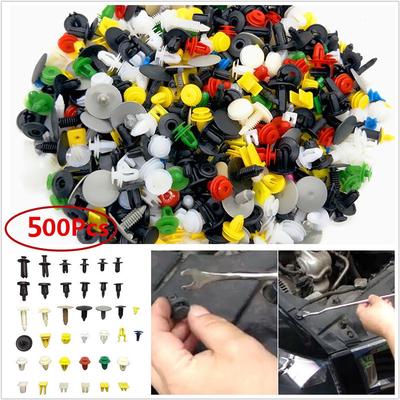 Car Fender Push Retainer Pin Rivet Trim Clip Door Panel Mould Fastener