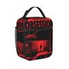 Insulated Lunch Tote Bag Obsession 2026 Horror Movie  Merch  Lunch Food Box Causal Cooler Thermal Bento Box For School