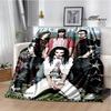 Rock band Tokio Hotel Printed blankets Picnic blanket Flange Warm blanket Home travel blankets bed linings birthday gift