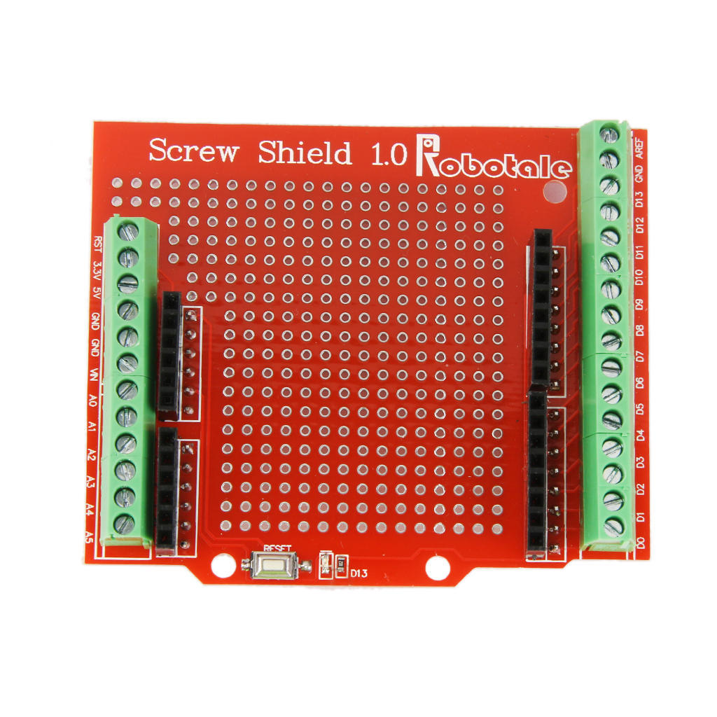Screw Shield Assembled Terminal Expansion Board Proto Type for Arduino